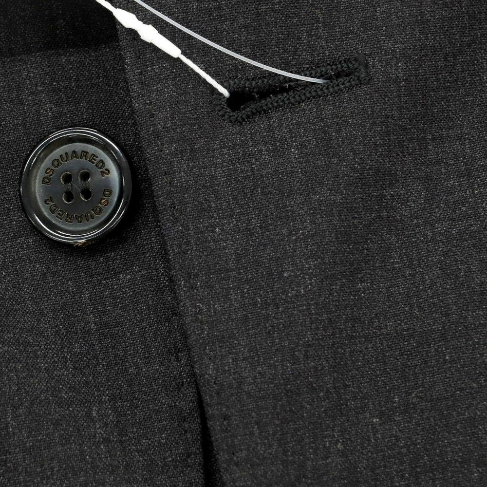 【新品】ディースクエアード DSQUARED2 ストレッチウール 1Bスーツ ダークグレー【 46 】【 状態ランクN 】【 メンズ 】