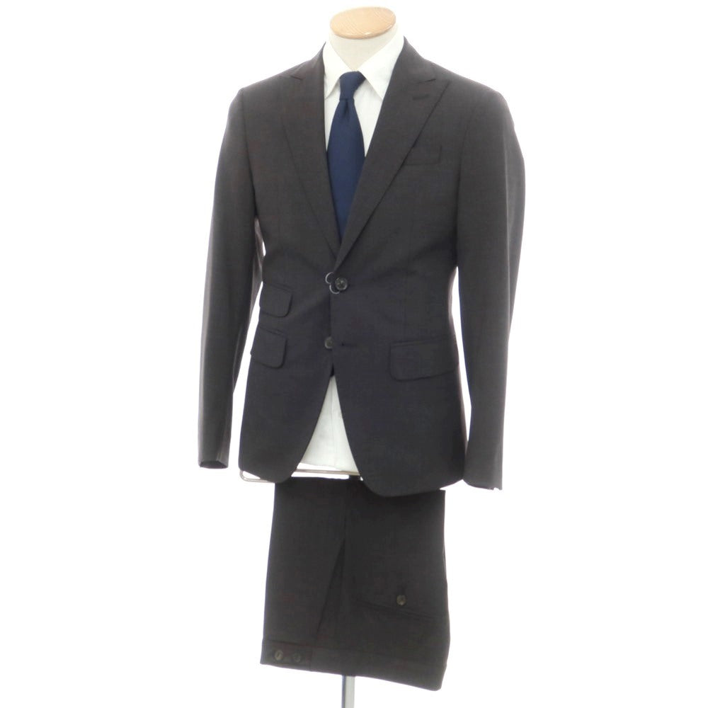 【新品】ディースクエアード DSQUARED2 ストレッチウール 2つボタンスーツ ダークグレー【 42 】【 状態ランクN 】【 メンズ 】