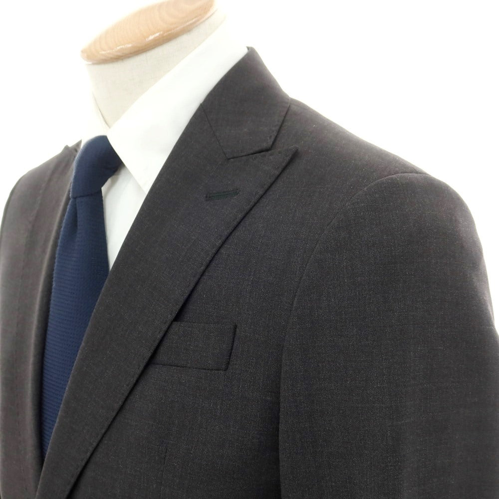 【新品】ディースクエアード DSQUARED2 ストレッチウール 2つボタンスーツ ダークグレー【 42 】【 状態ランクN 】【 メンズ 】