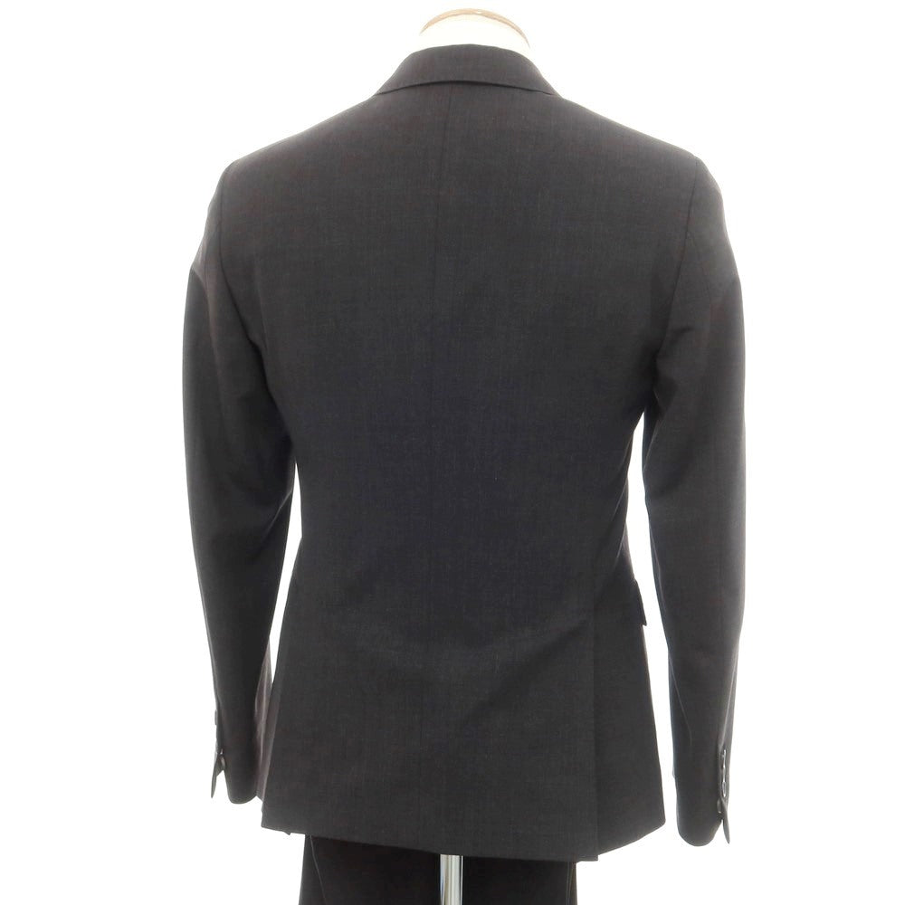 【新品】ディースクエアード DSQUARED2 ストレッチウール 2つボタンスーツ ダークグレー【 42 】【 状態ランクN 】【 メンズ 】