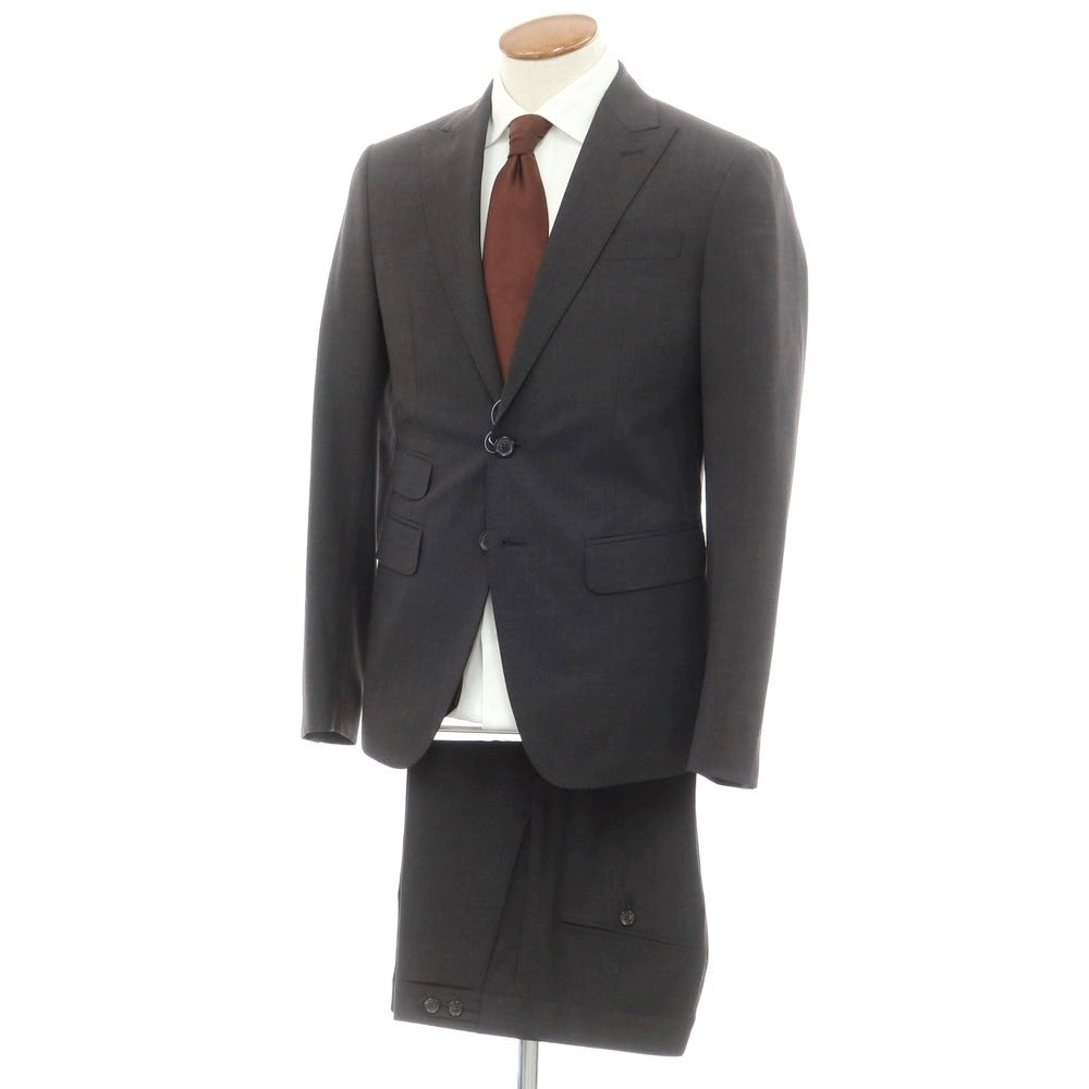 【新品】ディースクエアード DSQUARED2 ストレッチウール 2つボタンスーツ ダークグレー【 46 】【 状態ランクN 】【 メンズ 】