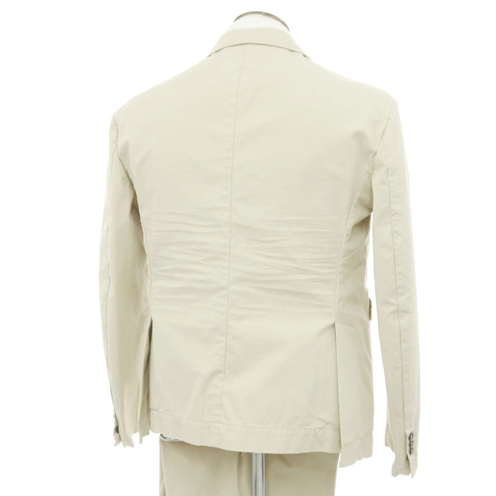 【新品】ディースクエアード DSQUARED2 ツイルコットン 3つボタンスーツ サンドベージュ【 50 】【 状態ランクN 】【 メンズ 】
