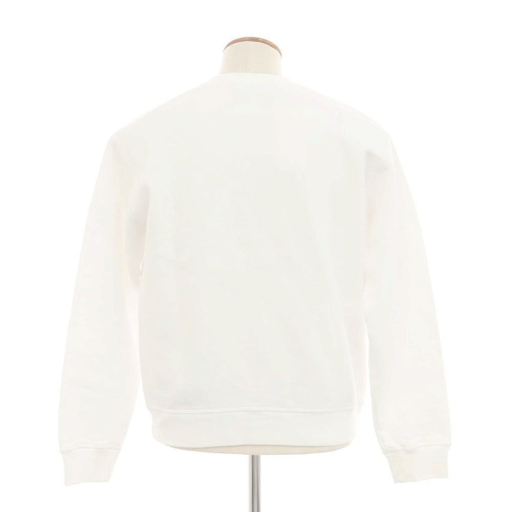 【新品】ディースクエアード DSQUARED2 コットン クルーネック スウェット ホワイト【 M 】【 状態ランクN 】【 メンズ 】