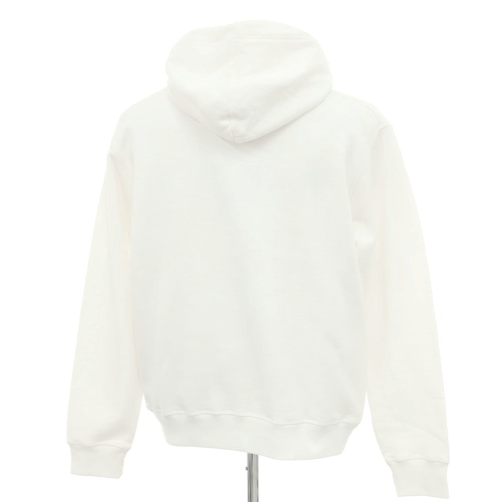 【新品】ディースクエアード DSQUARED2 コットン スウェット プルオーバー パーカー ホワイト【 L 】【 状態ランクN 】【 メンズ 】