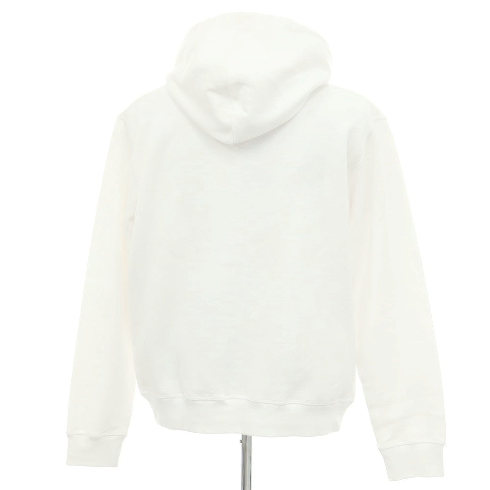 【新品】ディースクエアード DSQUARED2 コットン スウェット プルオーバー パーカー ホワイト【 XXL 】【 状態ランクN 】【 メンズ 】