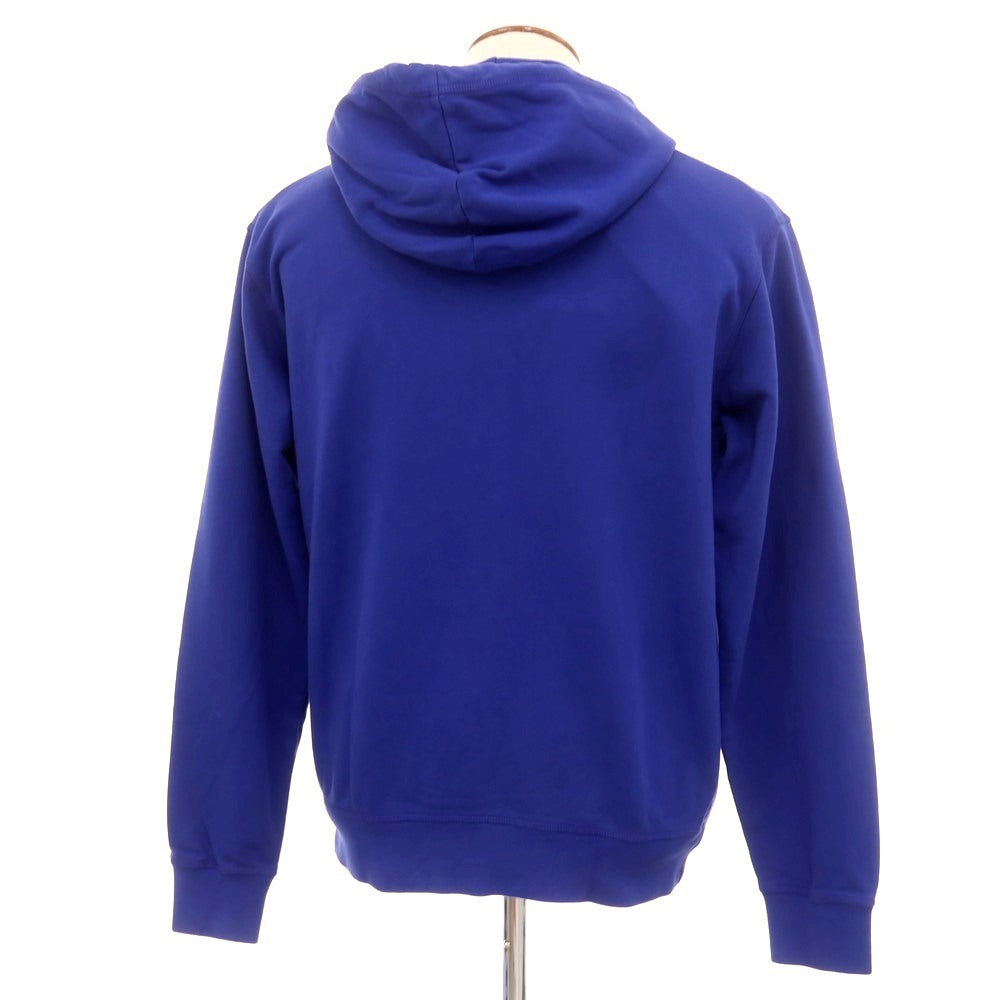 【新品】ディースクエアード DSQUARED2 コットン スウェット プルオーバー パーカー ロイヤルブルー【 M 】【 状態ランクN 】【 メンズ 】