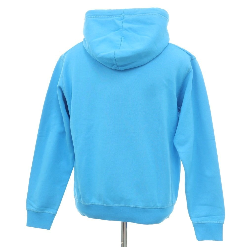 【新品】ディースクエアード DSQUARED2 コットン スウェット プルオーバー パーカー ライトブルー【 M 】【 状態ランクN 】【 メンズ 】