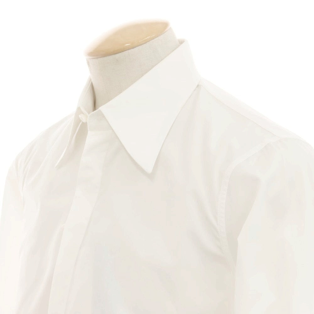 【中古】ディースクエアード DSQUARED2 コットン レギュラーカラー カジュアルシャツ ホワイト【 44 】【 状態ランクB 】【 メンズ 】