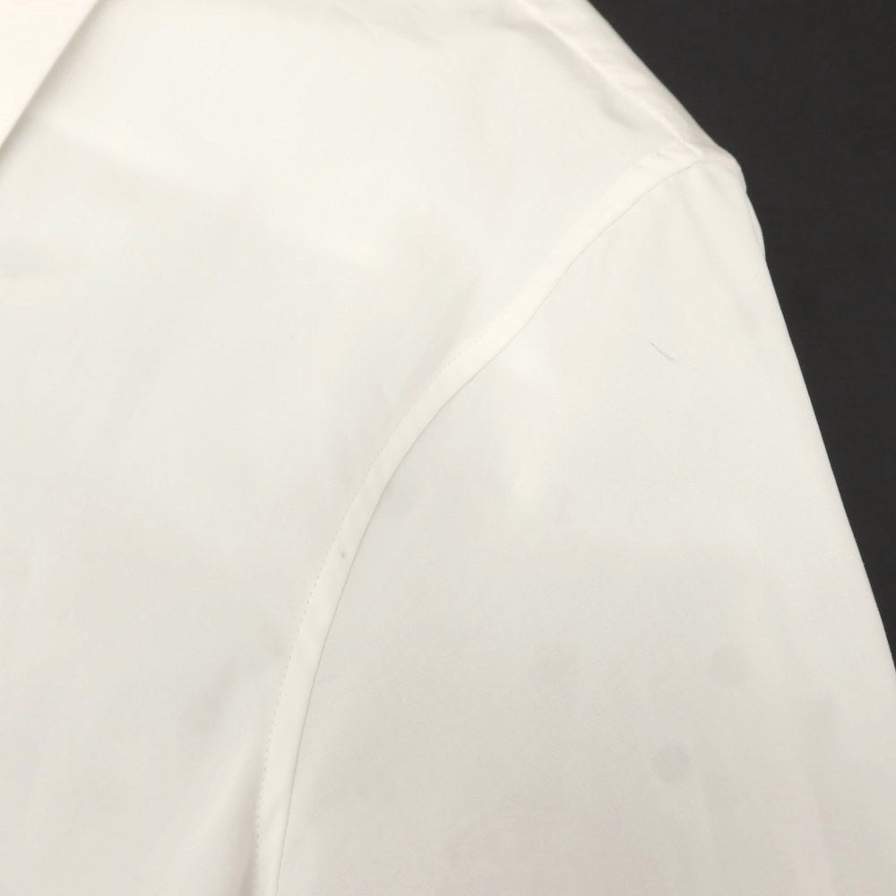 【中古】ディースクエアード DSQUARED2 コットン レギュラーカラー カジュアルシャツ ホワイト【 46 】【 状態ランクB 】【 メンズ 】