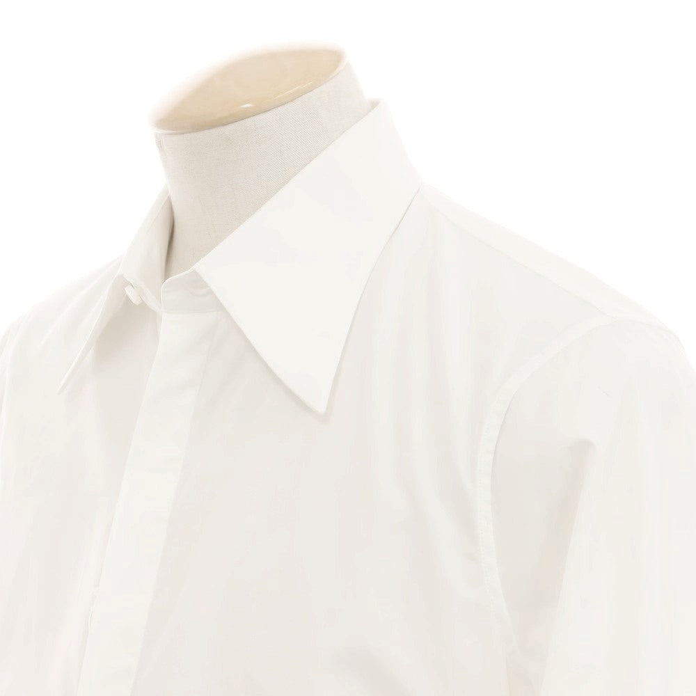 【中古】ディースクエアード DSQUARED2 コットン レギュラーカラー カジュアルシャツ ホワイト【 46 】【 状態ランクB 】【 メンズ 】