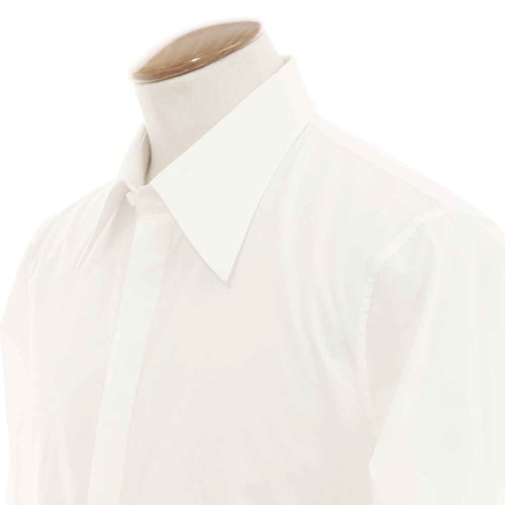 【新品アウトレット】ディースクエアード DSQUARED2 コットン レギュラーカラー カジュアルシャツ ホワイト【 48 】【 状態ランクN- 】【 メンズ 】