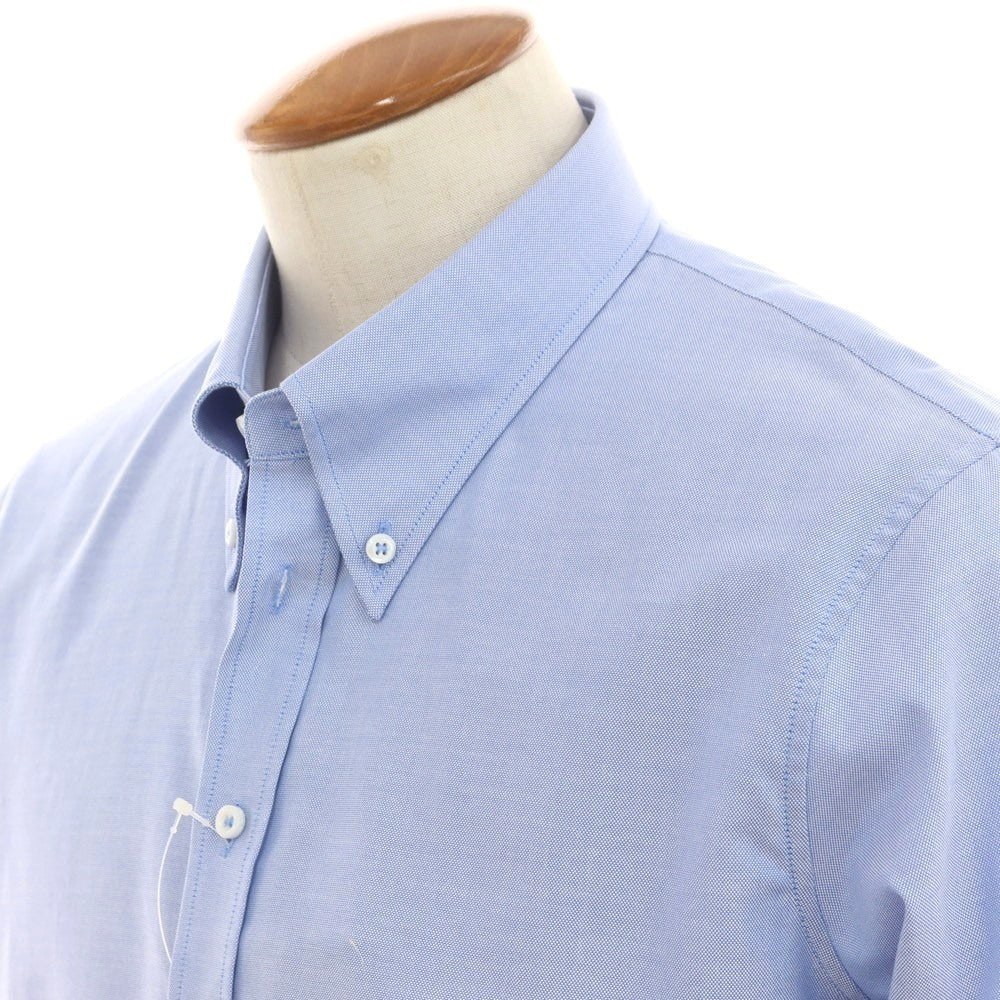 【新品】ディースクエアード DSQUARED2 コットン ボタンダウン カジュアルシャツ ブルー【 50 】【 状態ランクN 】【 メンズ 】