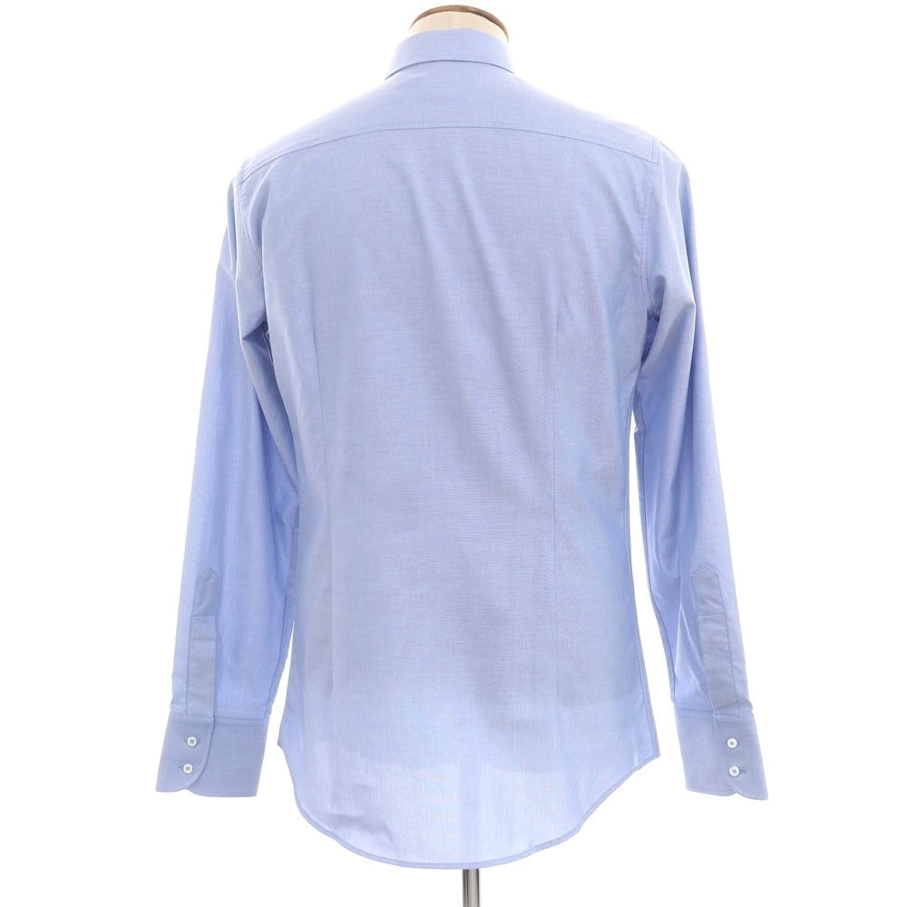 【新品】ディースクエアード DSQUARED2 コットン ボタンダウン カジュアルシャツ ブルー【 50 】【 状態ランクN 】【 メンズ 】