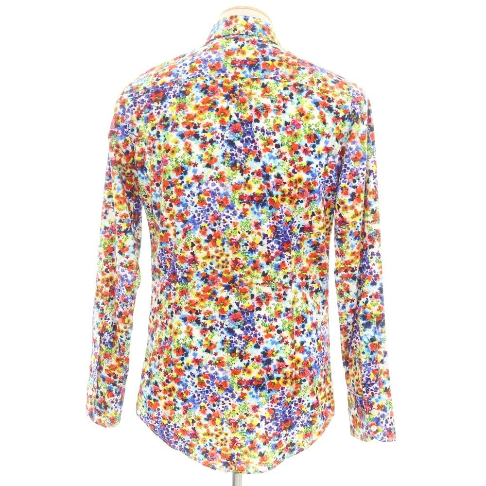 【新品】ディースクエアード DSQUARED2 コットン 花柄 カジュアルシャツ マルチカラー【 44 】【 状態ランクN 】【 メンズ 】