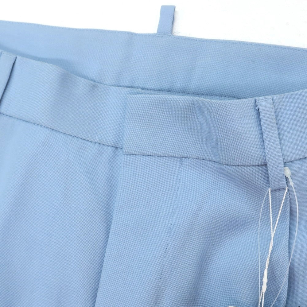 【新品アウトレット】ディースクエアード DSQUARED2 ウール カジュアルスラックスパンツ ライトブルー【 42 】【 状態ランクN- 】【 メンズ 】