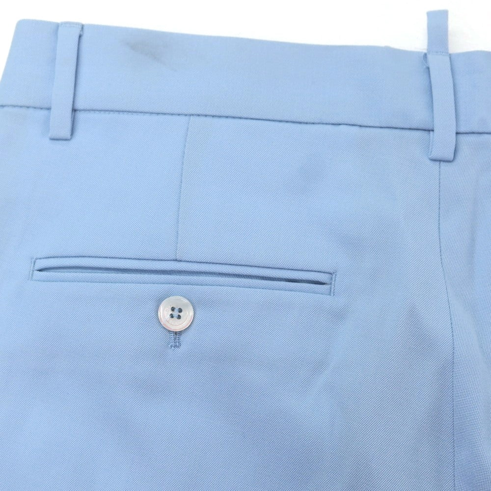 【新品アウトレット】ディースクエアード DSQUARED2 ウール カジュアルスラックスパンツ ライトブルー【 42 】【 状態ランクN- 】【 メンズ 】