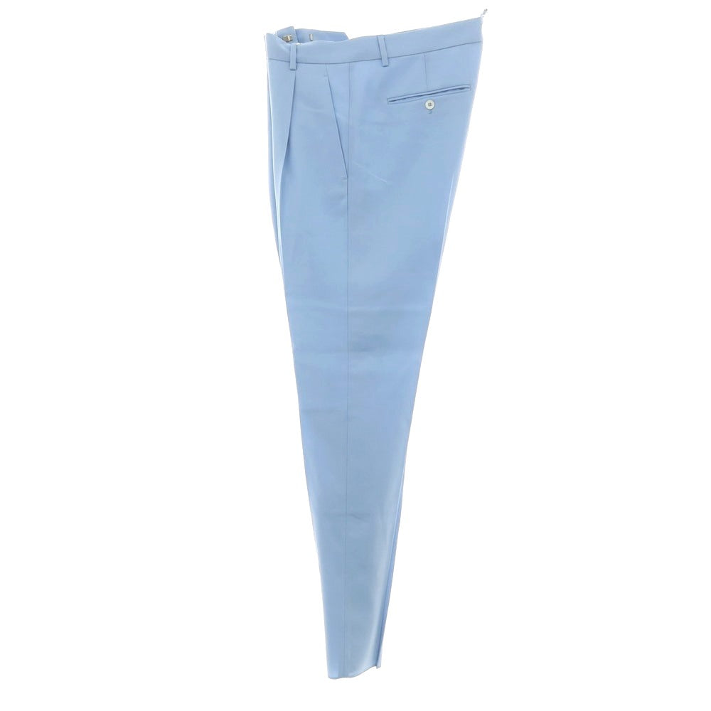 【新品】ディースクエアード DSQUARED2 ウール カジュアルスラックスパンツ ライトブルー【 48 】【 状態ランクN 】【 メンズ 】