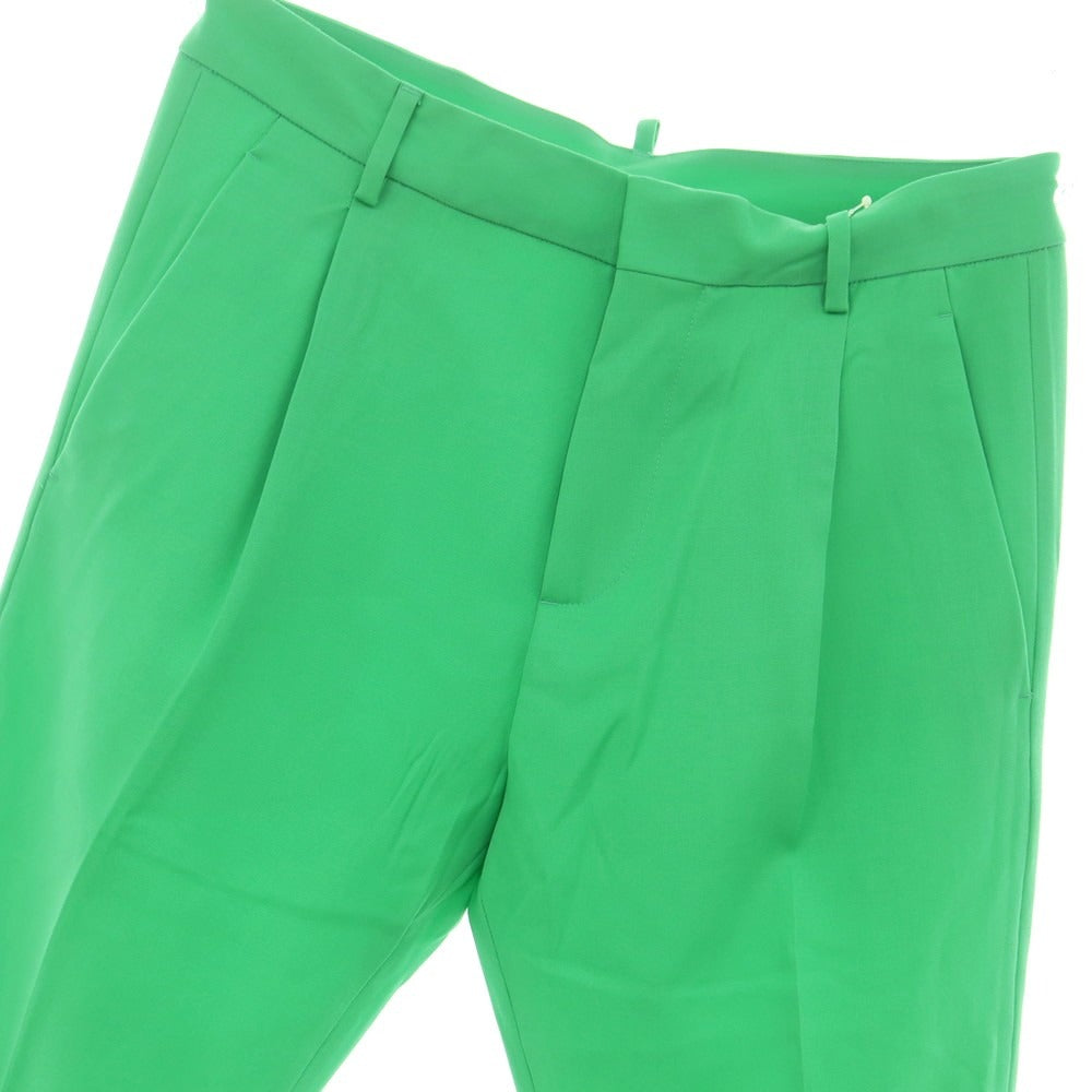 【新品アウトレット】ディースクエアード DSQUARED2 ウール カジュアルスラックスパンツ グリーン【 44 】【 状態ランクN- 】【 メンズ 】