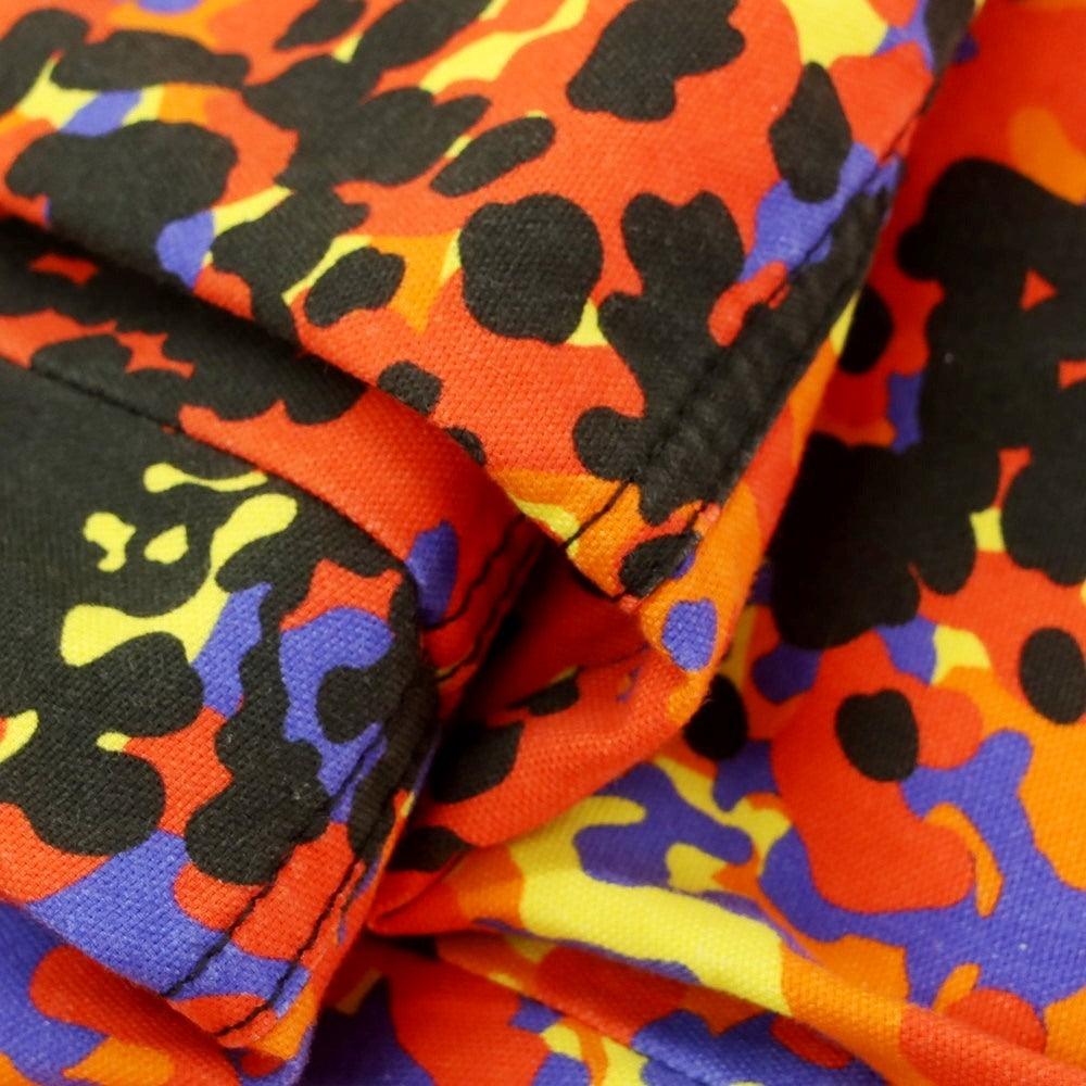 【新品】ディースクエアード DSQUARED2 ストレッチ コットン カーゴパンツ レッドxオレンジ【 44 】【 状態ランクN 】【 メンズ 】