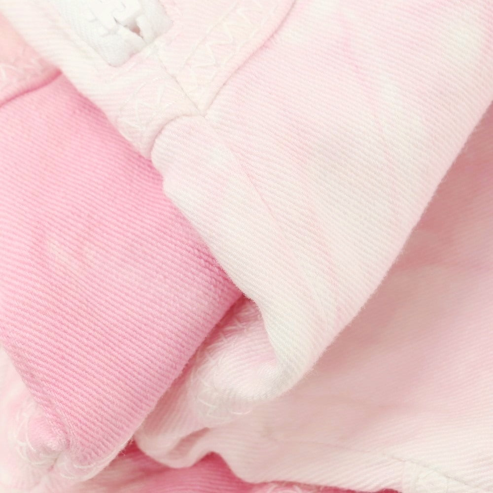 【新品】ディースクエアード DSQUARED2 ストレッチ コットン デニムパンツ ピンクxホワイト【 44 】【 状態ランクN 】【 メンズ 】