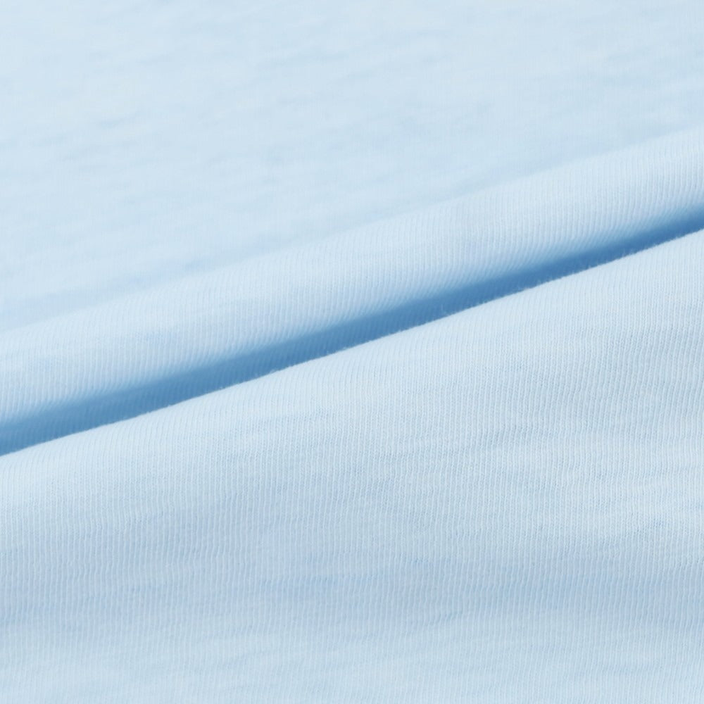 【新品アウトレット】ディースクエアード DSQUARED2 コットン クルーネック 長袖Tシャツ ライトブルー【 L 】【 状態ランクN- 】【 メンズ 】