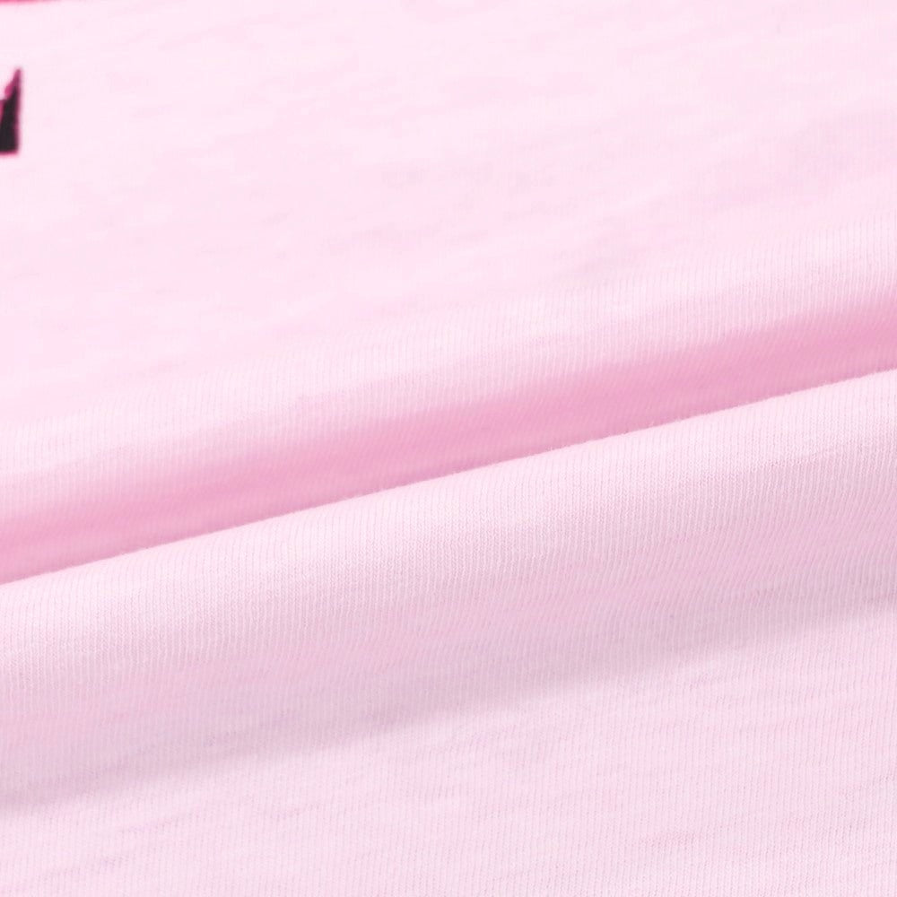 【新品アウトレット】ディースクエアード DSQUARED2 コットン クルーネック 長袖Tシャツ ライトピンク【 L 】【 状態ランクN- 】【 メンズ 】