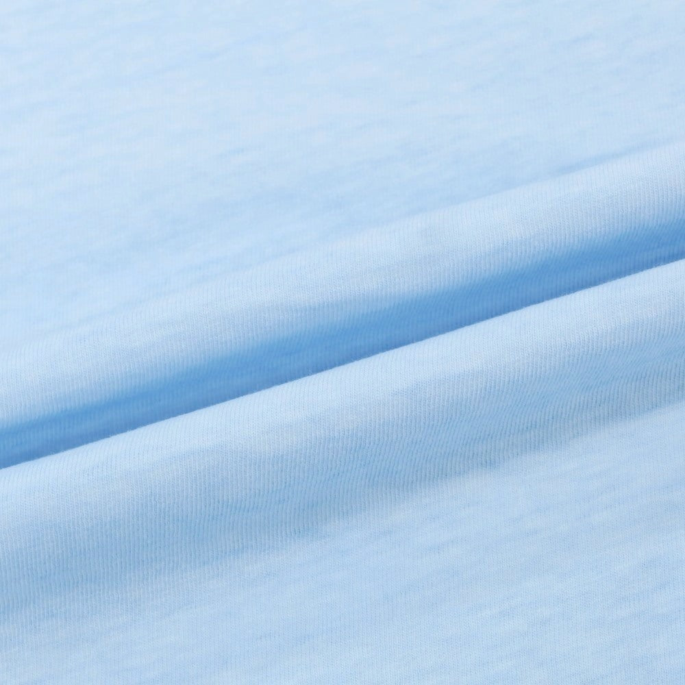 【新品アウトレット】ディースクエアード DSQUARED2 コットン クルーネック 長袖Tシャツ ライトブルー【 M 】【 状態ランクN- 】【 メンズ 】