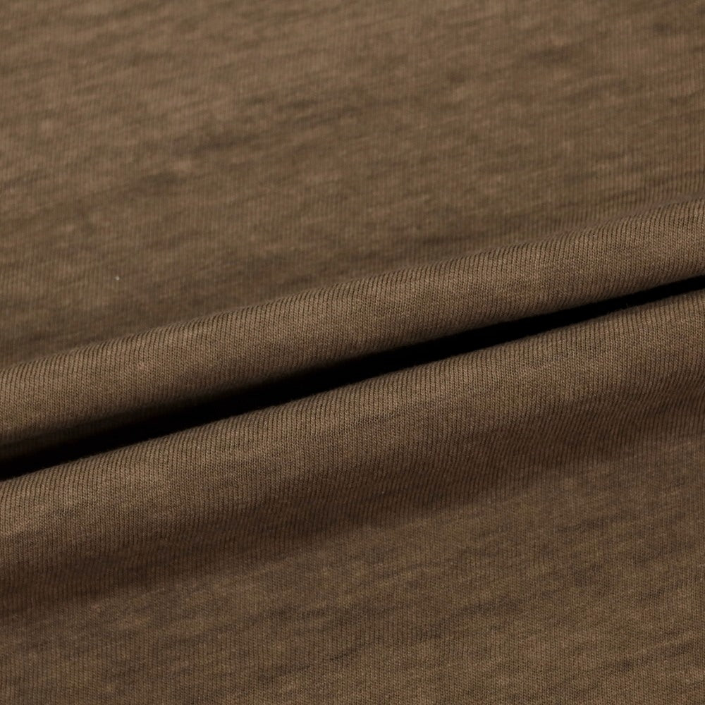 【新品】ディースクエアード DSQUARED2 コットン クルーネック 長袖Tシャツ ブラウン【 M 】【 状態ランクN 】【 メンズ 】