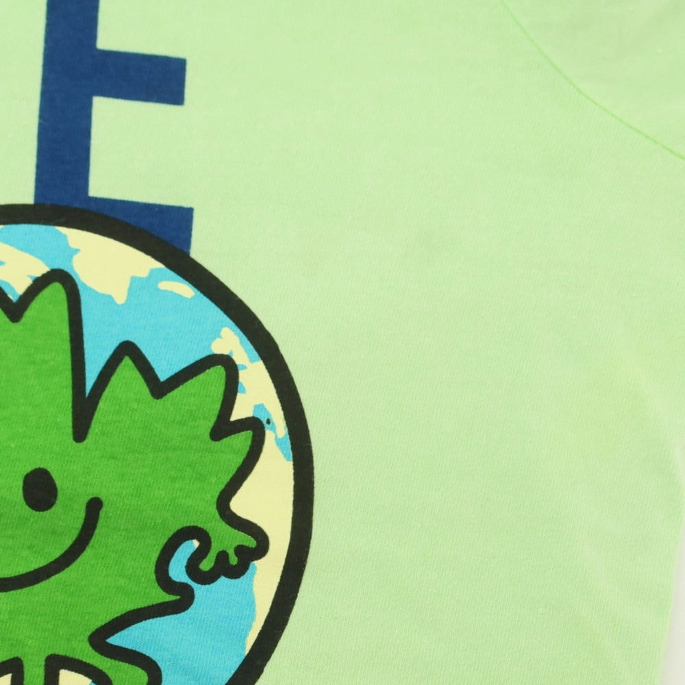 【新品アウトレット】ディースクエアード DSQUARED2 コットン クルーネック 長袖Tシャツ ライトグリーン【 S 】【 状態ランクN- 】【 メンズ 】