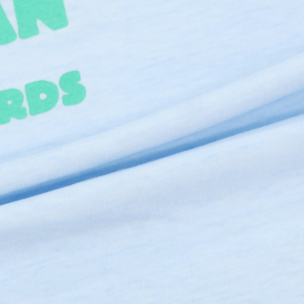 【新品】ディースクエアード DSQUARED2 コットン クルーネック 長袖Tシャツ ライトブルー【 L 】【 状態ランクN 】【 メンズ 】