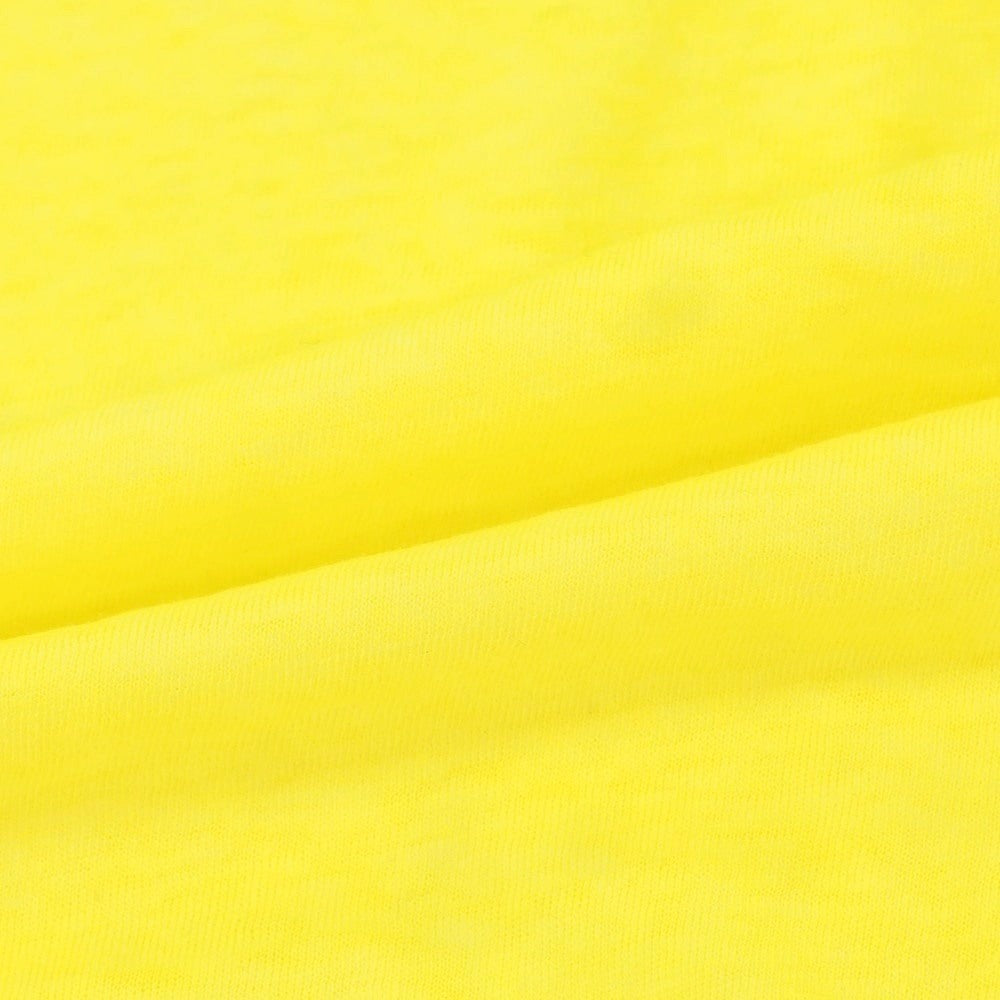 【新品】ディースクエアード DSQUARED2 コットン スラブ クルーネック 長袖Tシャツ イエロー【 M 】【 状態ランクN 】【 メンズ 】