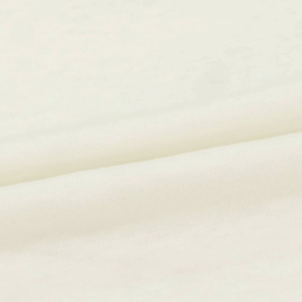 【新品】ディースクエアード DSQUARED2 コットン スラブ クルーネック 長袖Tシャツ ホワイト【 S 】【 状態ランクN 】【 メンズ 】