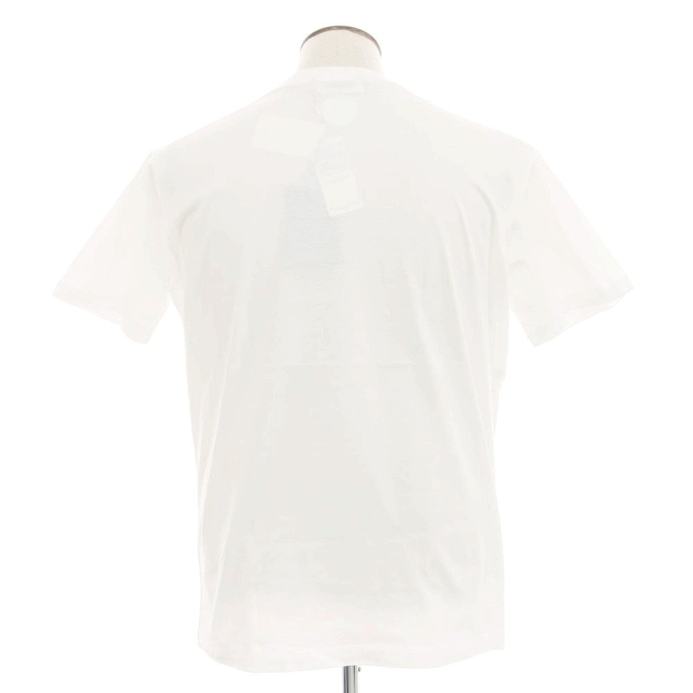 【新品】ディースクエアード DSQUARED2 コットン クルーネック 半袖Tシャツ ホワイト【 XL 】【 状態ランクN 】【 メンズ 】