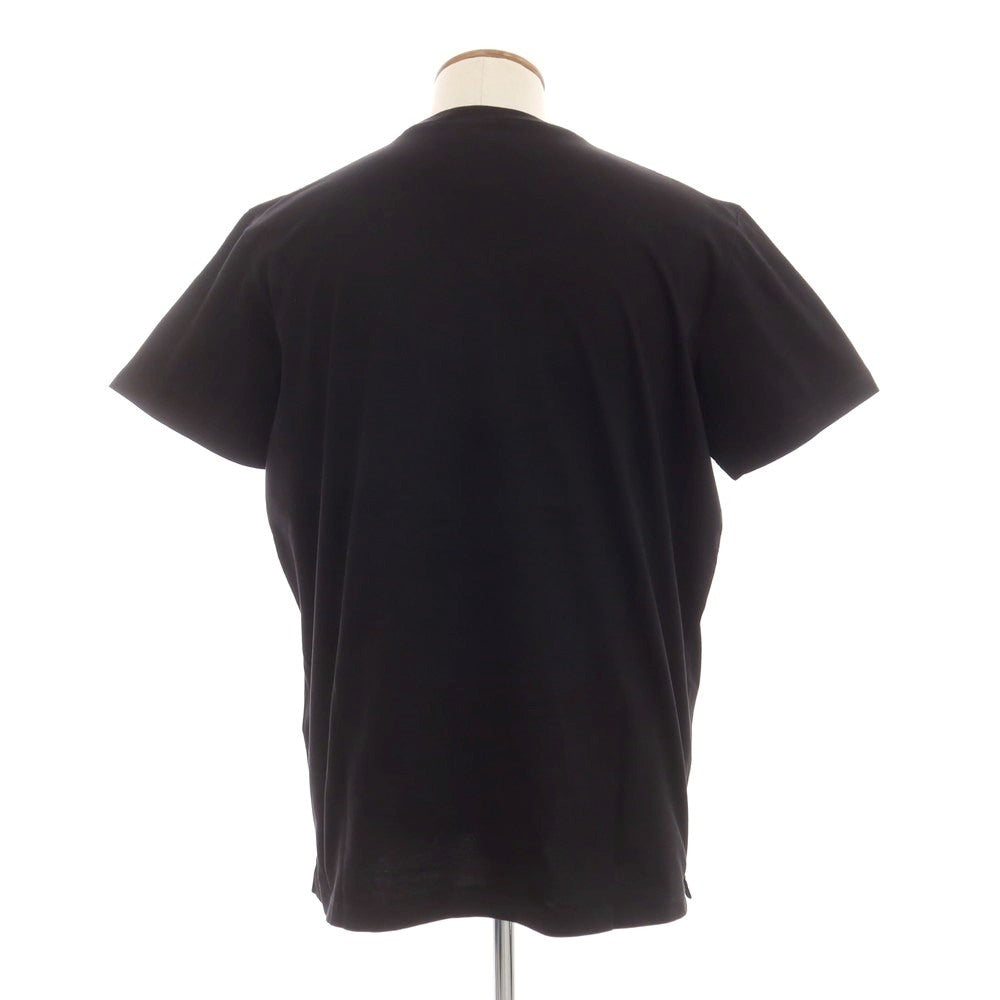 【新品】ディースクエアード DSQUARED2 コットン クルーネック 半袖Tシャツ ブラック【 L 】【 状態ランクN 】【 メンズ 】