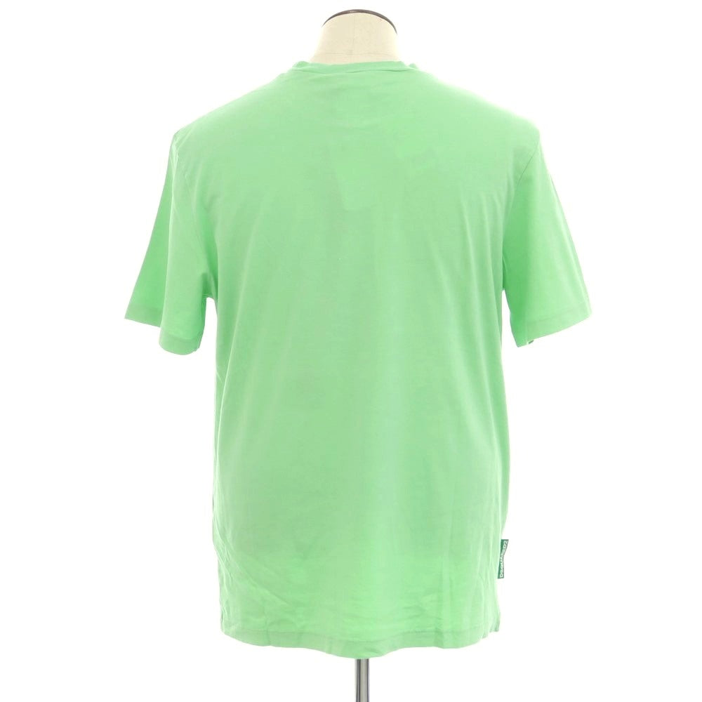 【新品】ディースクエアード DSQUARED2 コットン クルーネック 半袖Tシャツ ライトグリーン【 XL 】【 状態ランクN 】【 メンズ 】