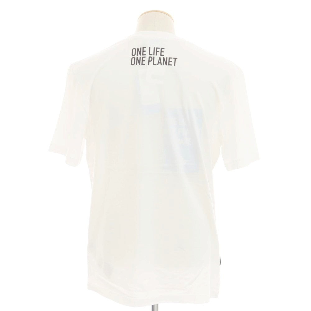 【新品】ディースクエアード DSQUARED2 × THE SMURFS コットン クルーネック 半袖Tシャツ ホワイト【 S 】【 状態ランクN 】【 メンズ 】