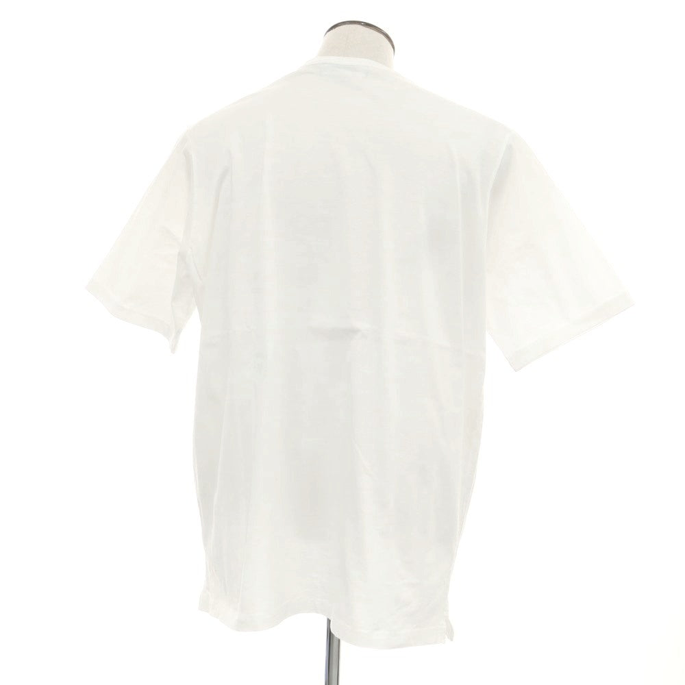 【新品アウトレット】ディースクエアード DSQUARED2 コットン クルーネック 半袖Tシャツ ホワイト【 XL 】【 状態ランクN- 】【 メンズ 】