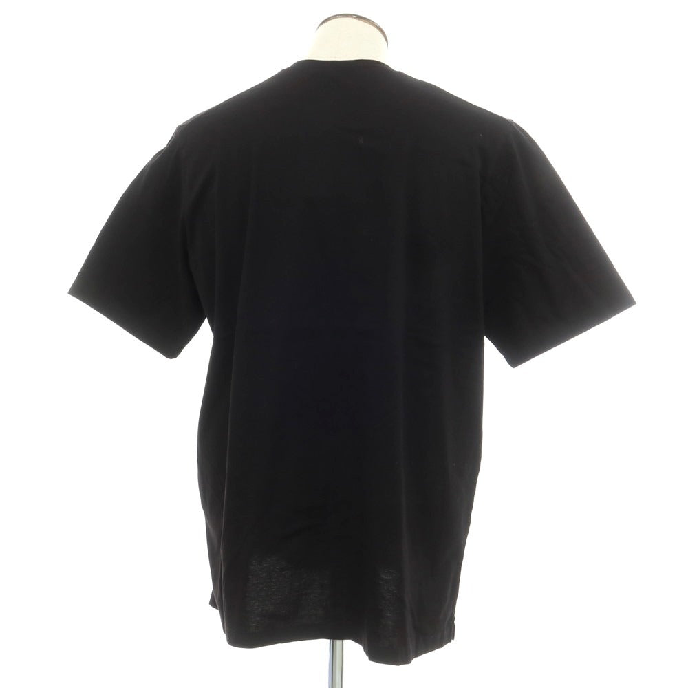 【新品】ディースクエアード DSQUARED2 コットン クルーネック 半袖Tシャツ ブラック【 XL 】【 状態ランクN 】【 メンズ 】