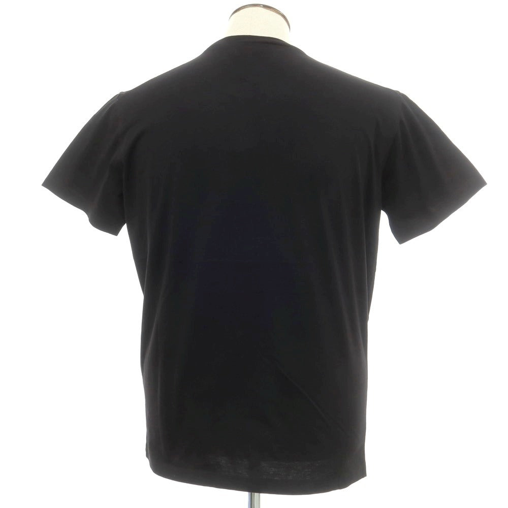 【新品】ディースクエアード DSQUARED2 コットン クルーネック 半袖Tシャツ ブラック【 L 】【 状態ランクN 】【 メンズ 】