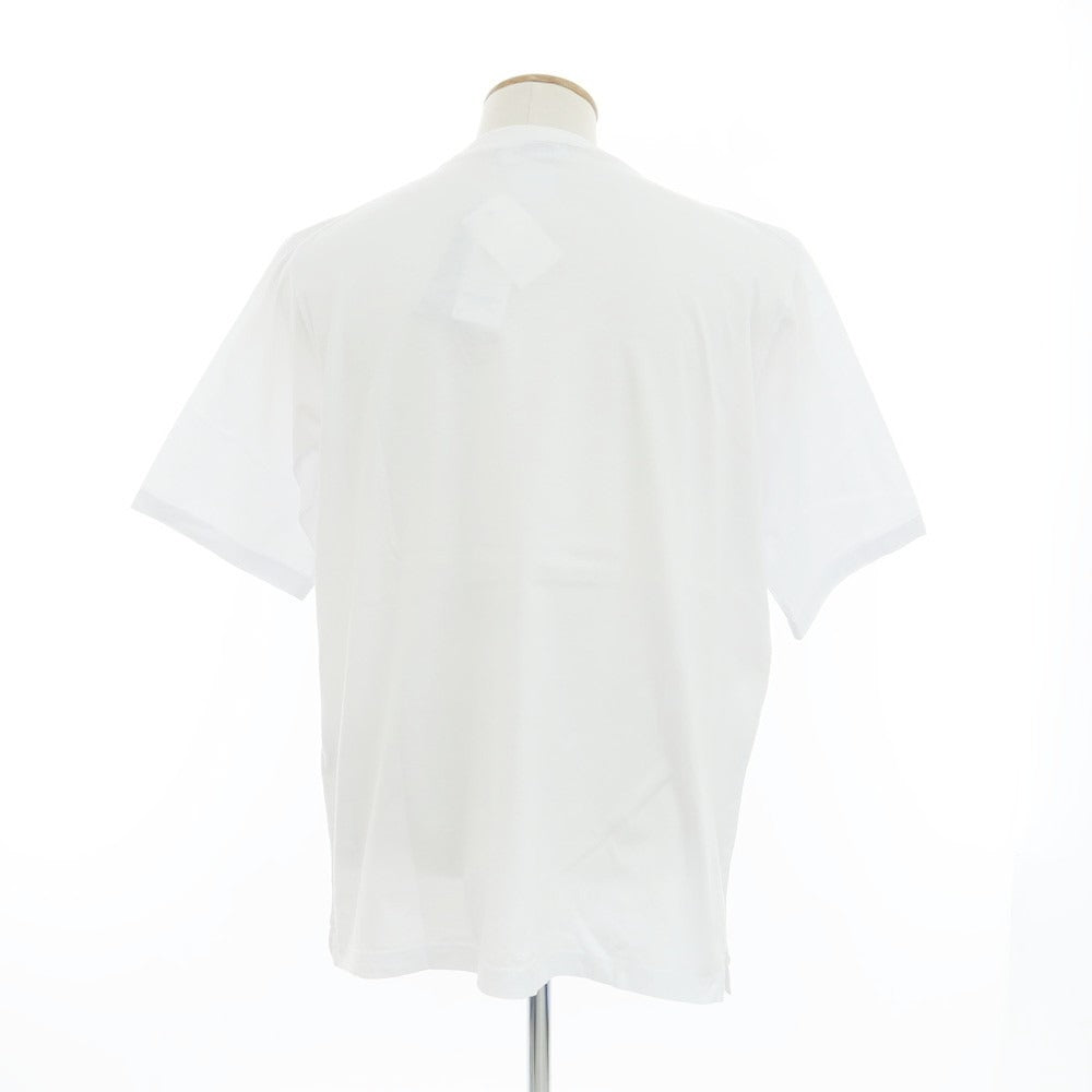 【新品】ディースクエアード DSQUARED2 コットン クルーネック 半袖Tシャツ ホワイト【 M 】【 状態ランクN 】【 メンズ 】