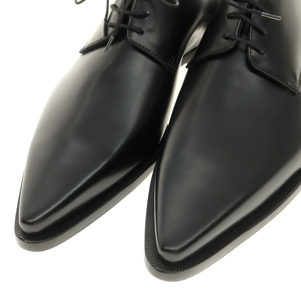 【新品】ディースクエアード DSQUARED2 ポインテッドトゥ レザー シューズ ブラック【 43 】【 状態ランクN 】【 メンズ 】