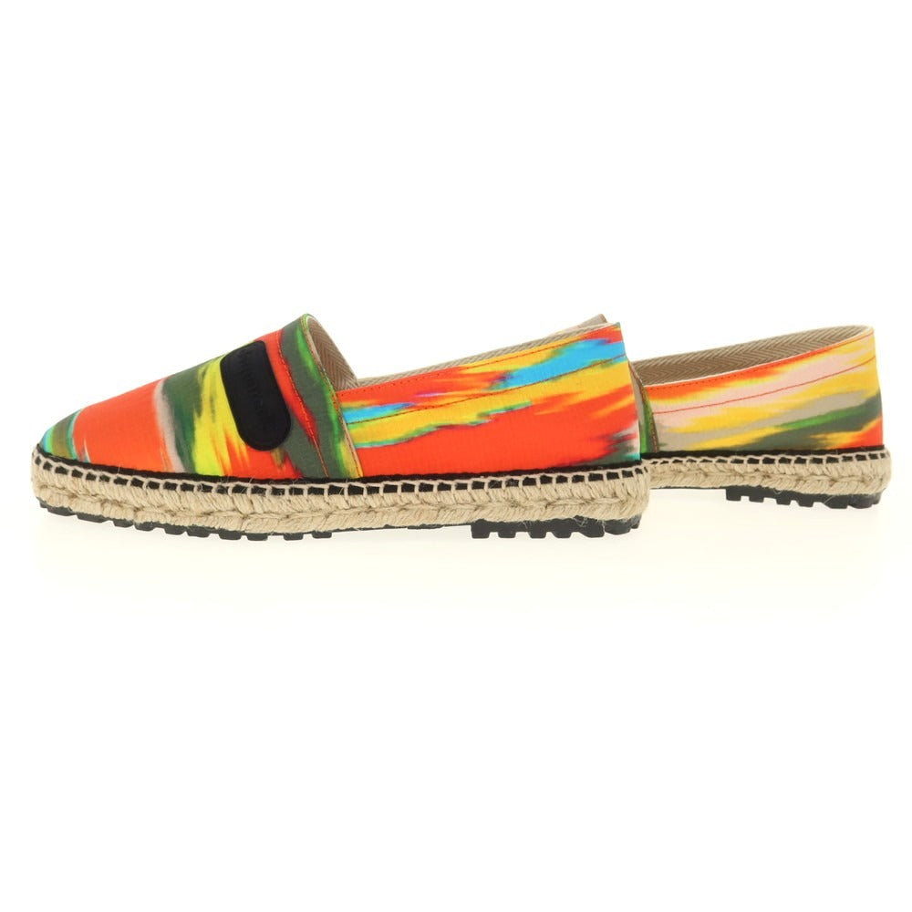 【新品】ディースクエアード DSQUARED2 WAVE CAMO リップストップナイロン エスパドリーユ シューズ マルチカラー【 40 】【 状態ランクN 】【 メンズ 】
