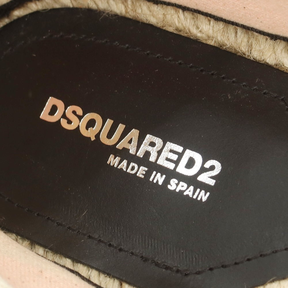 【新品】ディースクエアード DSQUARED2 WAVE CAMO リップストップナイロン エスパドリーユ シューズ マルチカラー【 40 】【 状態ランクN 】【 メンズ 】