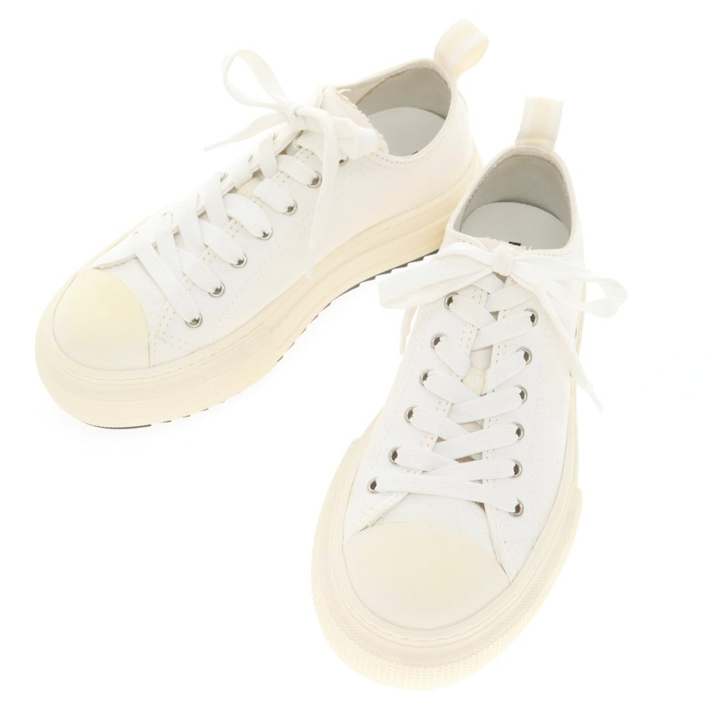 【新品アウトレット】ディースクエアード DSQUARED2 BERLIN キャンバス スニーカー ホワイト【 40 】【 状態ランクN- 】【 メンズ 】