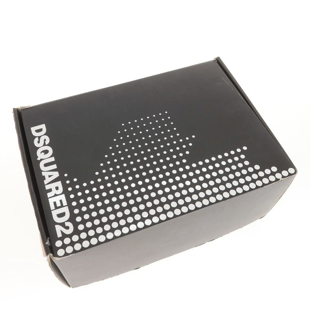 【新品アウトレット】ディースクエアード DSQUARED2 BERLIN キャンバス スニーカー ホワイト【 40 】【 状態ランクN- 】【 メンズ 】