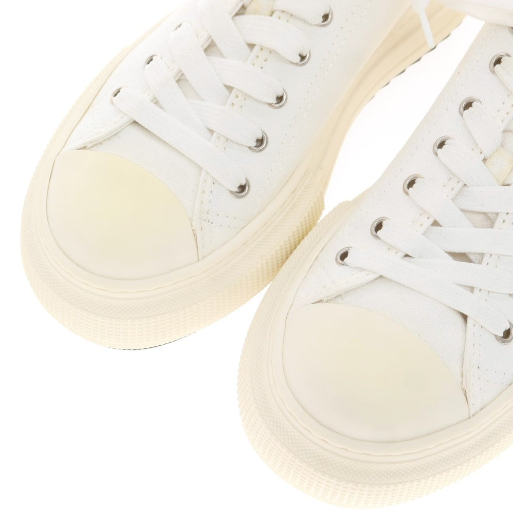 【新品アウトレット】ディースクエアード DSQUARED2 BERLIN キャンバス スニーカー ホワイト【 40 】【 状態ランクN- 】【 メンズ 】