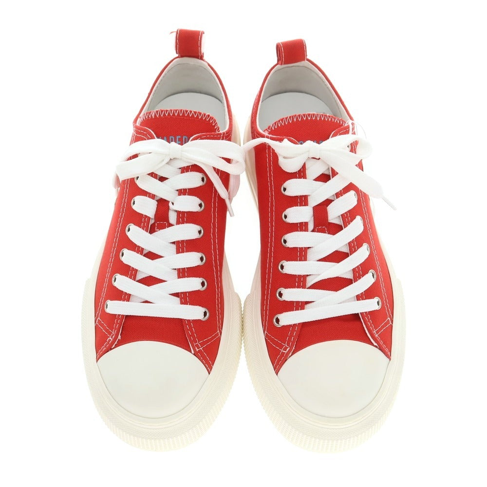 【新品アウトレット】ディースクエアード DSQUARED2 BERLIN キャンバス スニーカー レッド【 43 】【 状態ランクN- 】【 メンズ 】