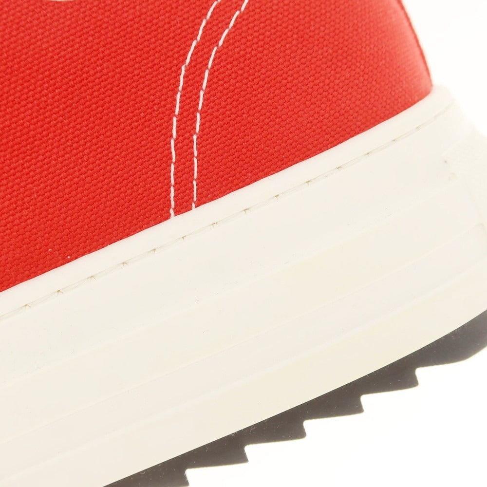 【新品アウトレット】ディースクエアード DSQUARED2 BERLIN キャンバス スニーカー レッド【 43 】【 状態ランクN- 】【 メンズ 】