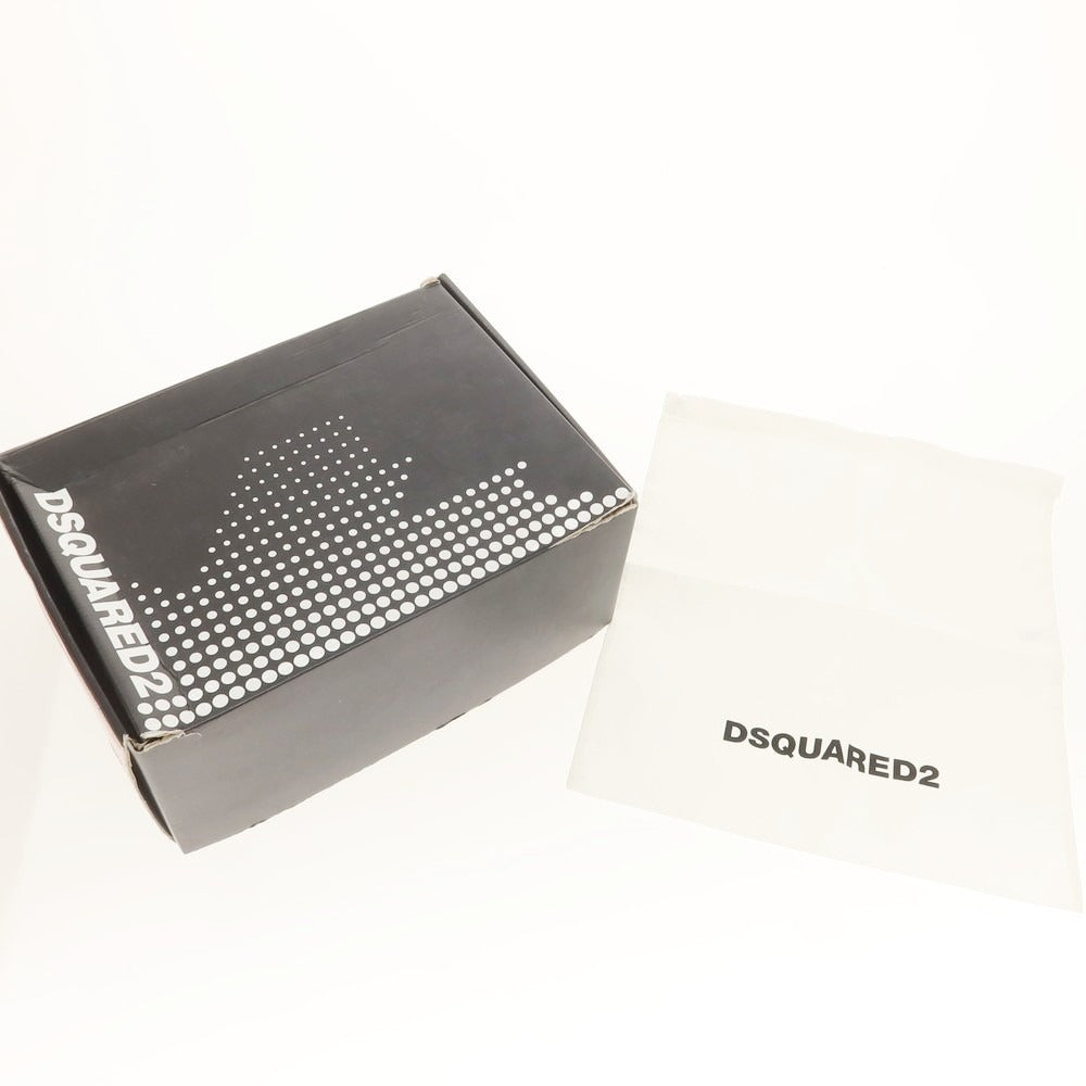 【新品アウトレット】ディースクエアード DSQUARED2 BERLIN キャンバス スニーカー レッド【 43 】【 状態ランクN- 】【 メンズ 】