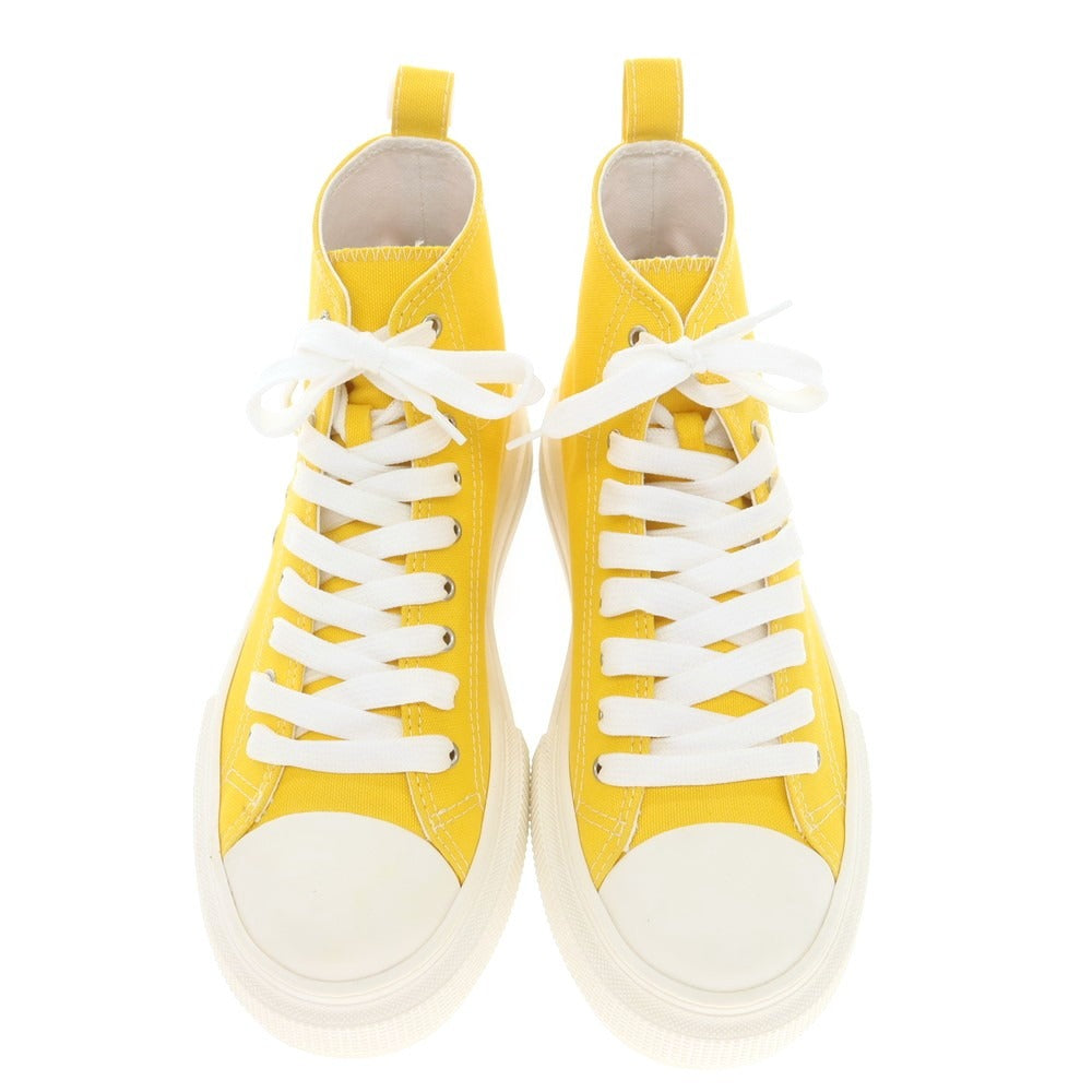 【新品アウトレット】ディースクエアード DSQUARED2  BERLIN キャンバス スニーカー イエロー【 42 】【 状態ランクN- 】【 メンズ 】